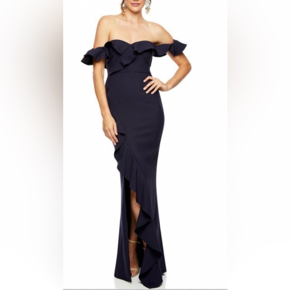 LIKELY Miller Gown Navy
